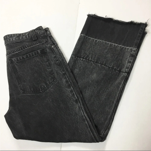 EVIDNT Brigade wide leg black vintage wash jeans size 27 - Picture 15 of 15
